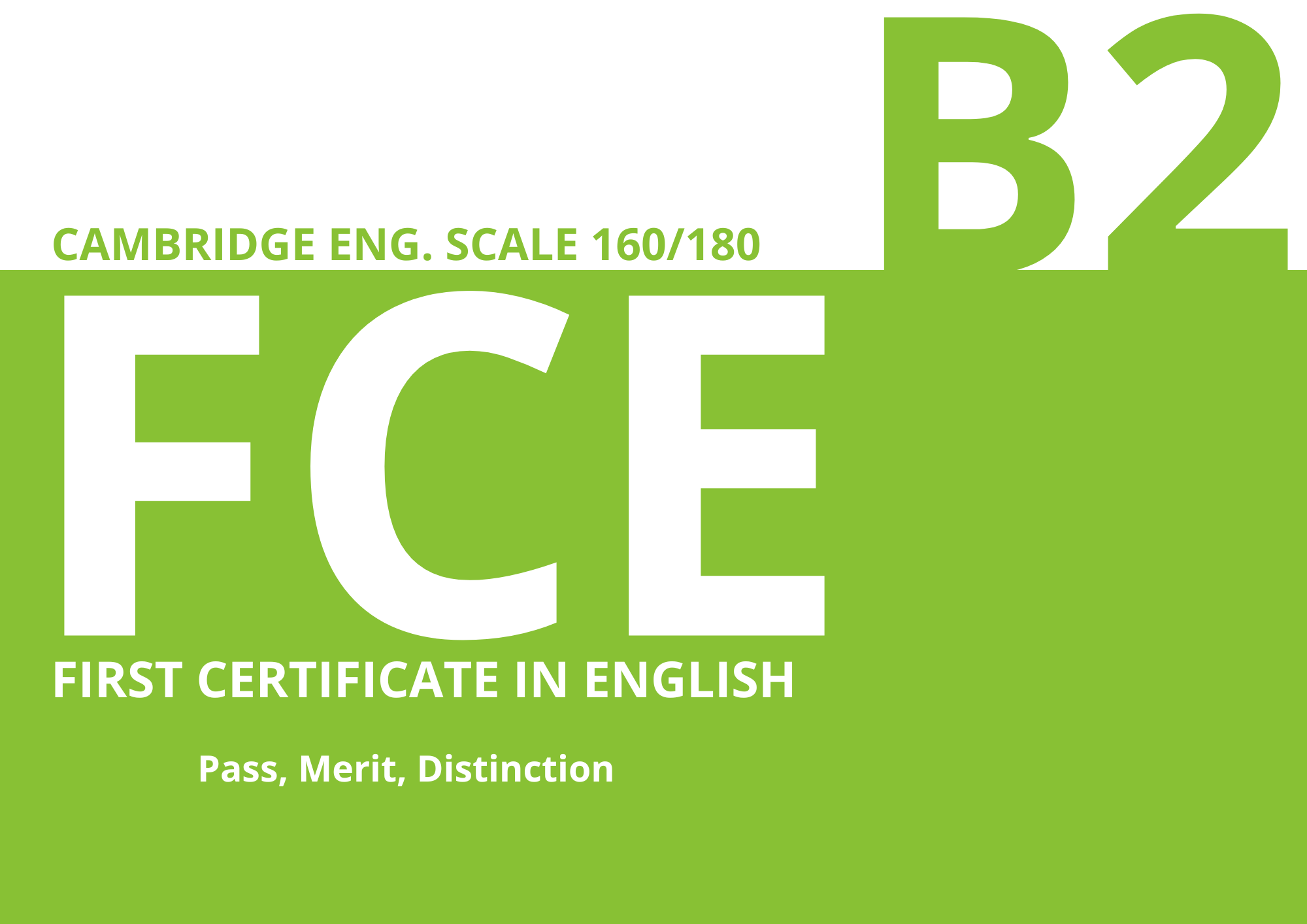 CERTIFICAZIONE FIRST B2 CAMBRIDGE 