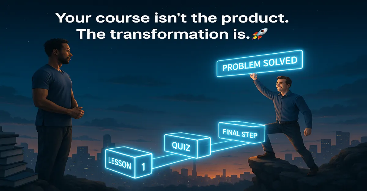 People Don’t Buy Courses—They Buy Solutions to Their Problems