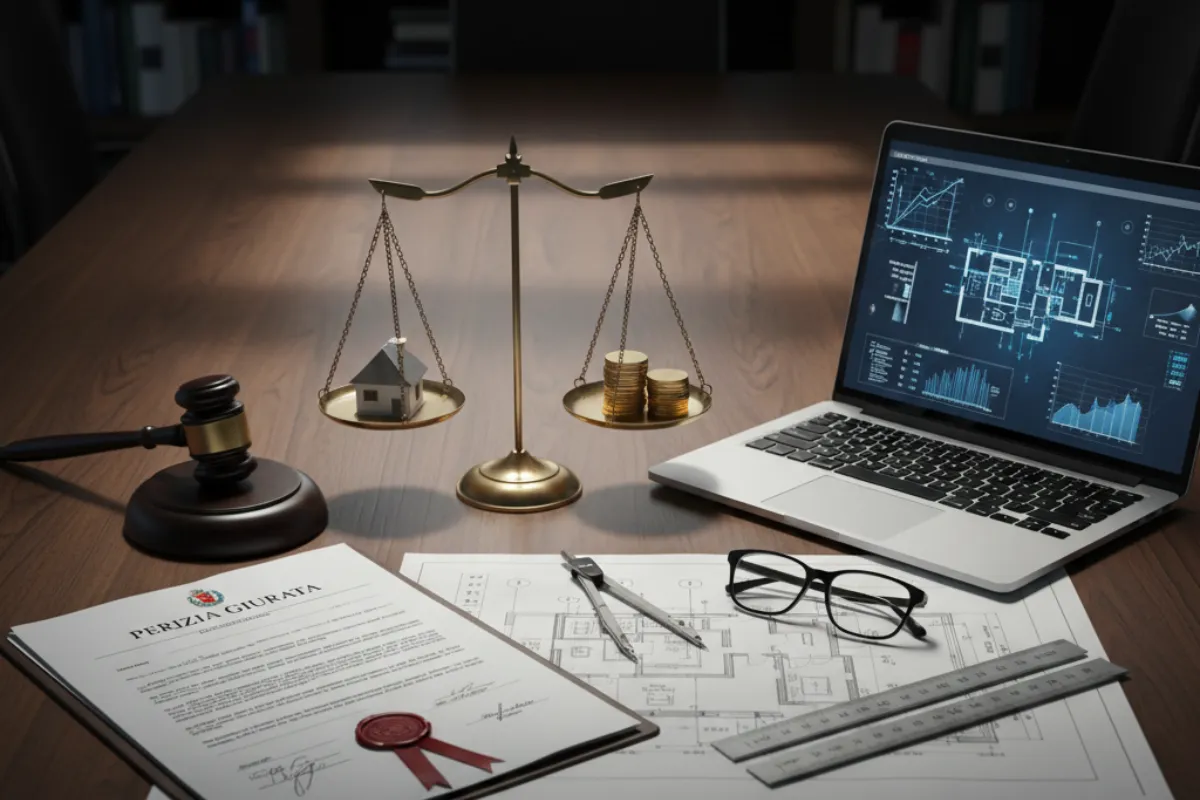 Le Perizie Tecniche Estimative Giurate in Tribunale