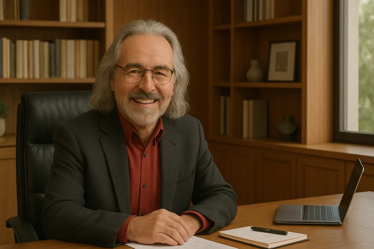 Professional portrait of Allen Lundy in a modern workspace, representing credibility and expertise.